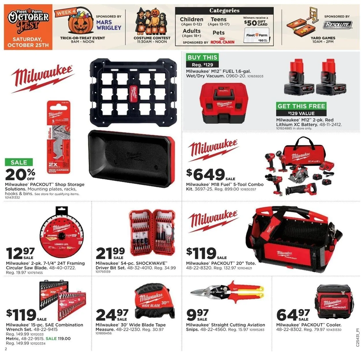 Weekly ad Mills Fleet Farm from October 23 to October 29 2025 - Page 3