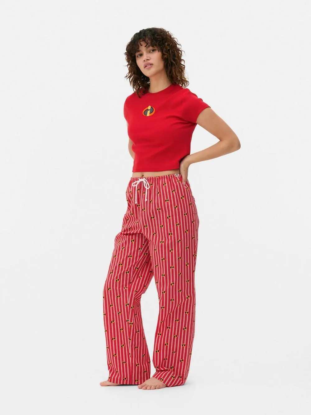 Disney Pixar’s The Incredibles Wide Leg Pajama Pants