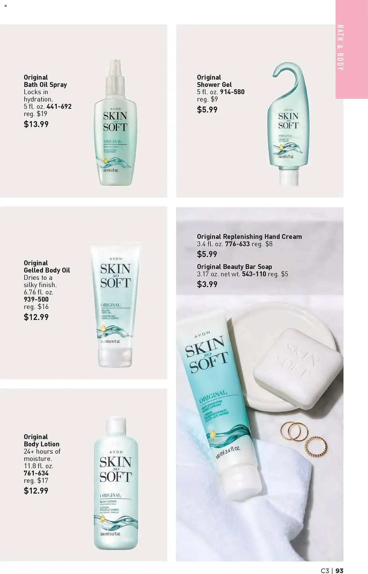 Weekly promotion Avon weekly ad spanning from January 28 to March 11 2026 - Page 93 for Catalogue 365