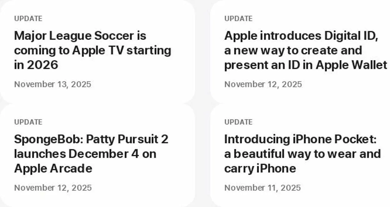 Weekly ad Apple Current weekly ad from November 17 to November 26 2025 - Page 1