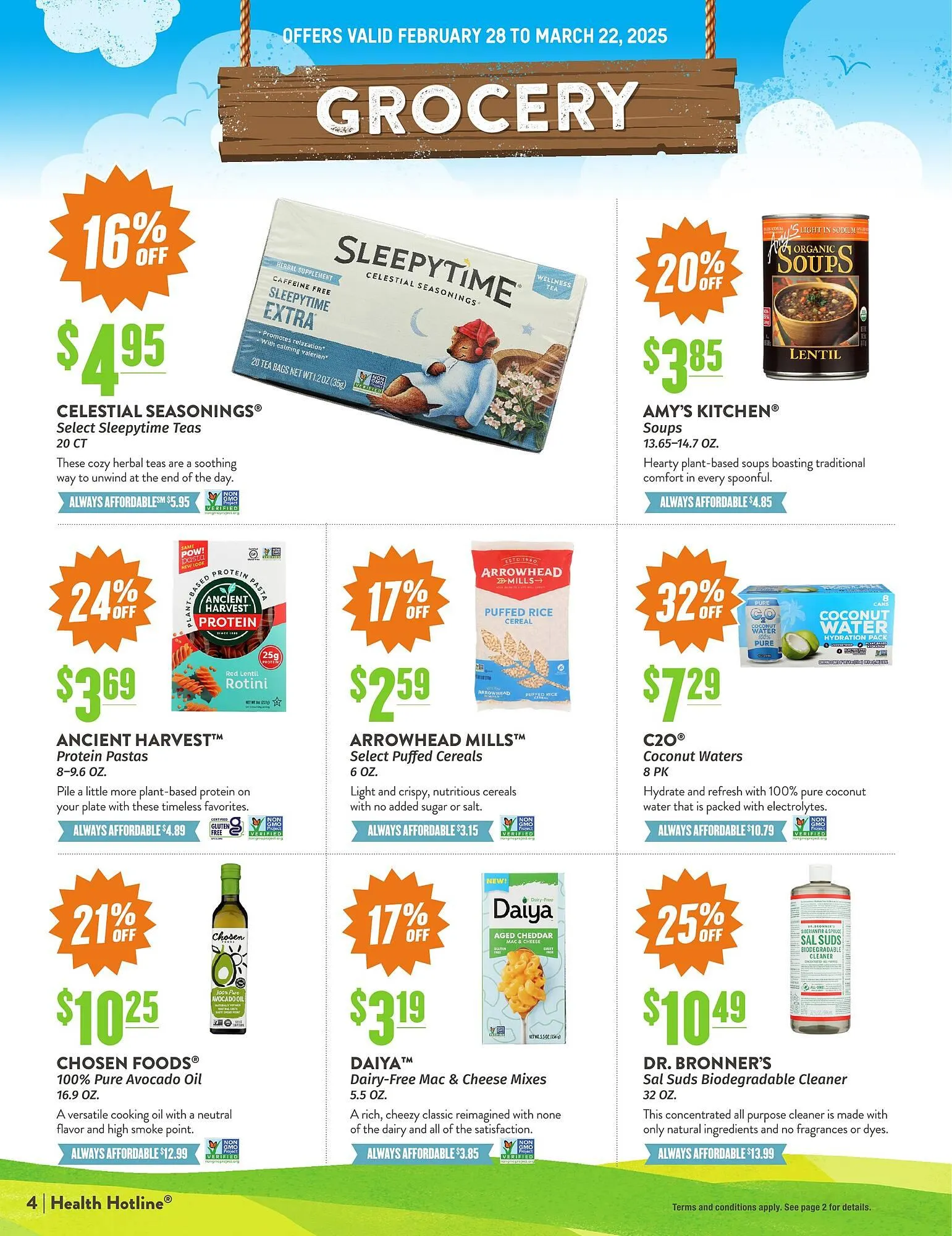 Weekly ad Natural Grocers ad from February 28 to March 22 2025 - Page 4