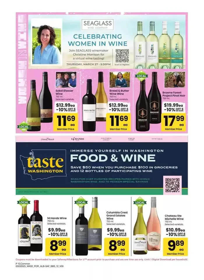 Weekly ad Albertsons - Portland - BBS from March 3 to March 30 2025 - Page 12