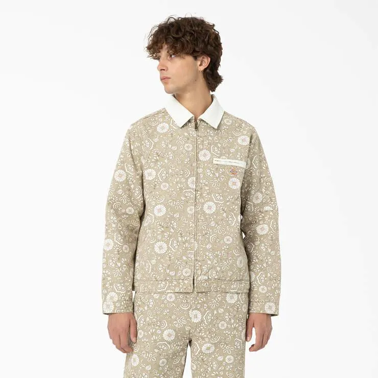 Ellis Floral Print Duck Canvas Jacket