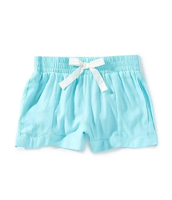 Little Girls Solid Dolphin Shorts