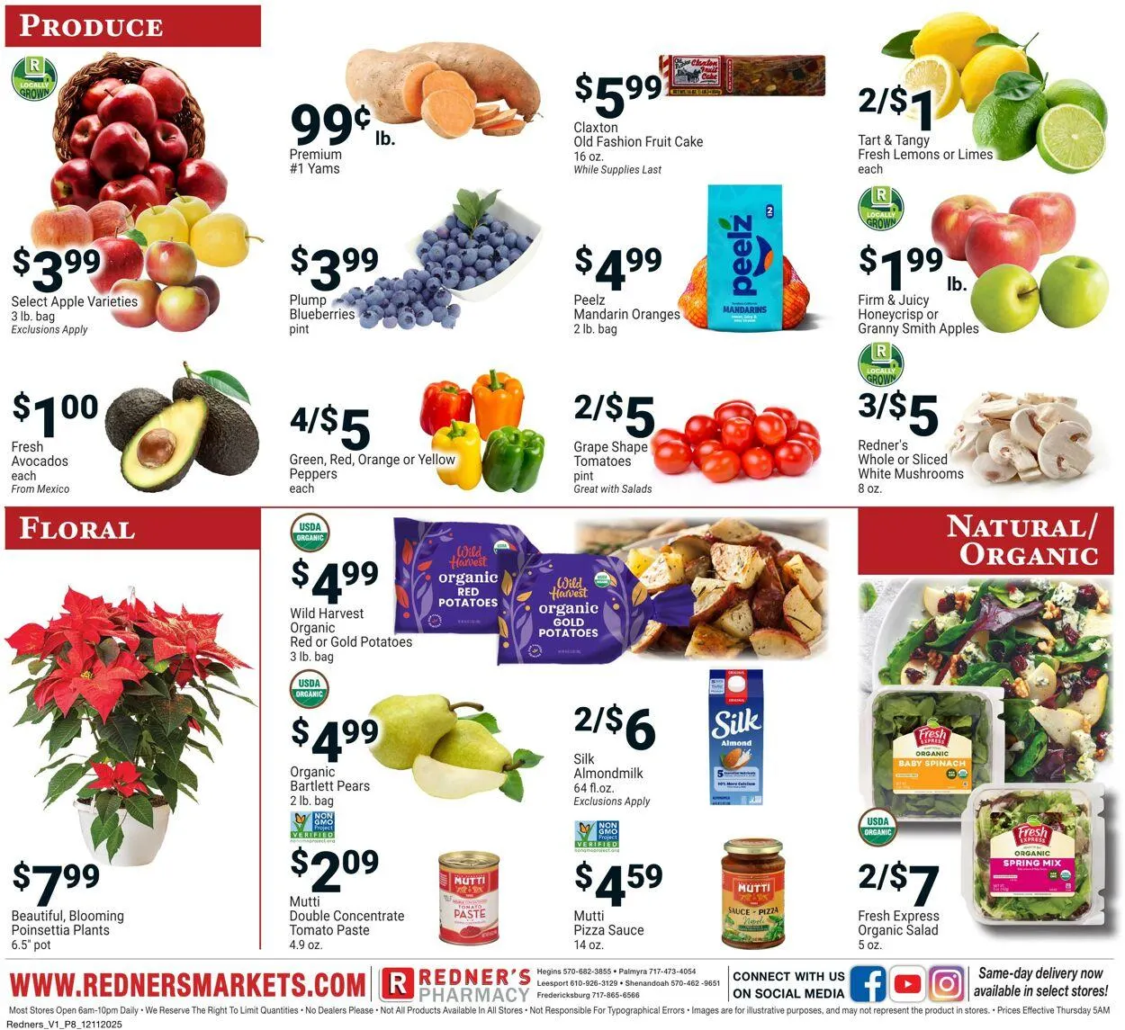 Weekly ad Redner’s Warehouse Market Current weekly ad from December 11 to December 17 2025 - Page 8