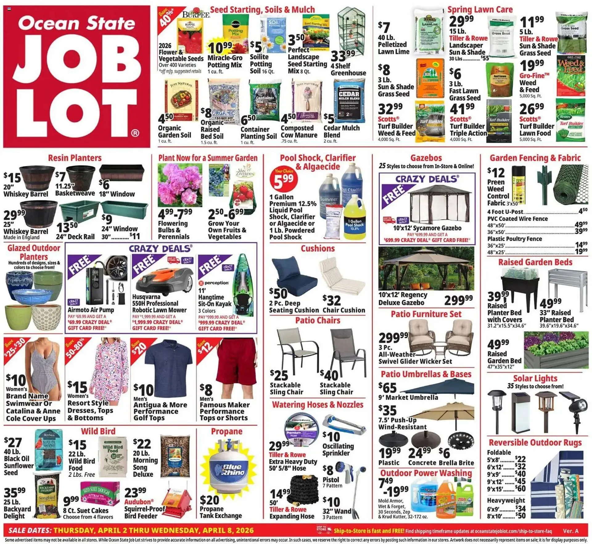 Ocean State Job Lot flyer - 1
