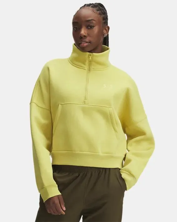 UA Icon Fleece Women's Oversized ½ Zip