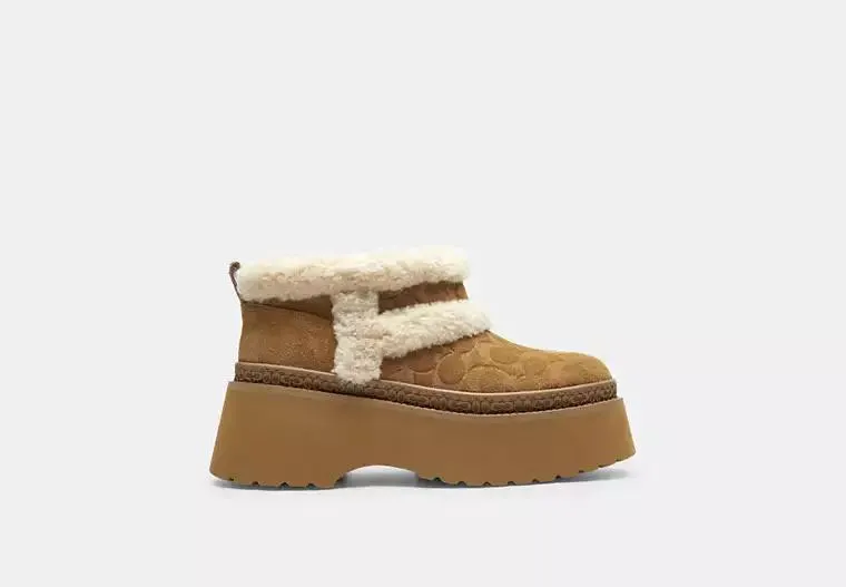 Christina Bootie In Signature Suede