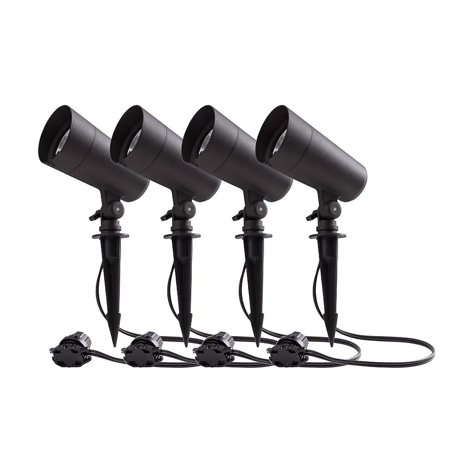 Harbor Breeze 290 -Lumens 4 -Watt Bronze Low voltage Hardwired LED Spot light