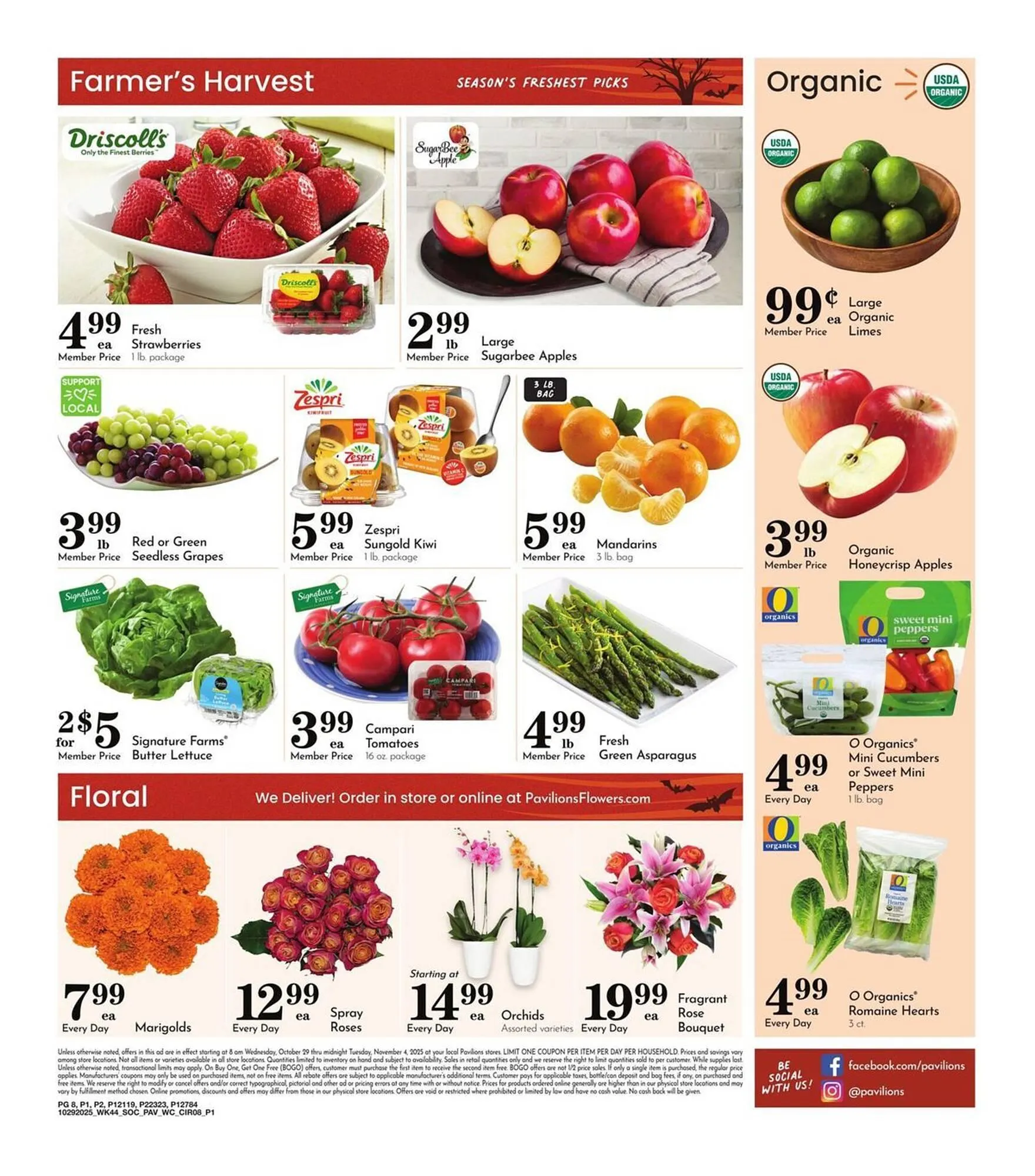 Weekly ad Pavilions weekly ad from October 29 to November 4 2025 - Page 8