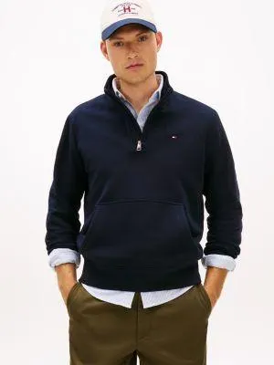 Fleece Quarter-Zip Sweatshirt
