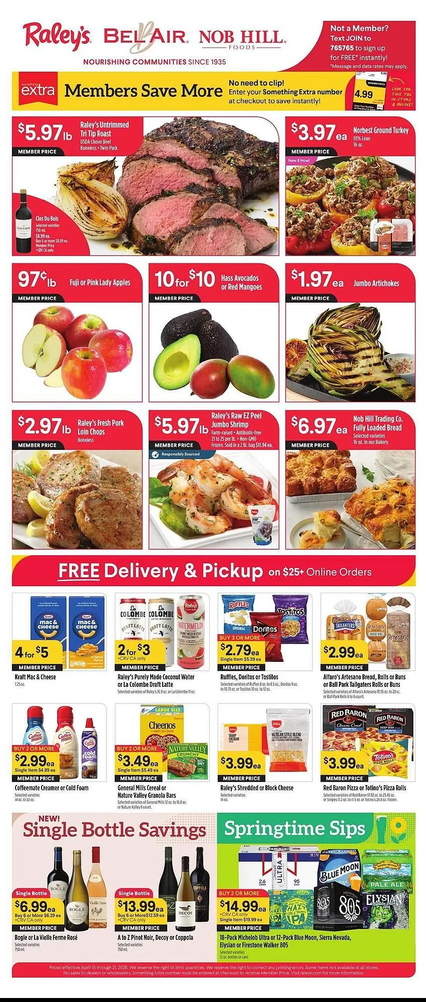 Bel Air Markets weekly ad - 1
