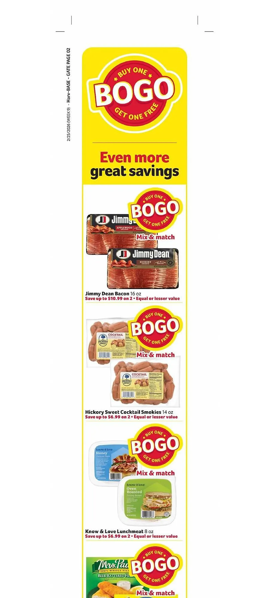 Weekly ad Harveys Supermarkets weekly ad from February 25 to March 3 2026 - Page 6