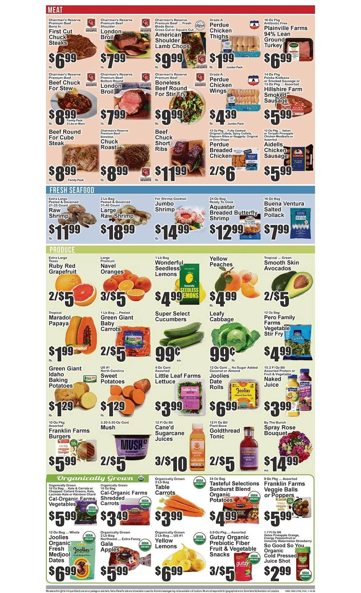 Weekly ad The Food Emporium circular from January 16 to January 22 2026 - Page 4