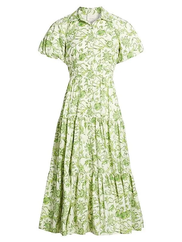 Ivy Paisley Shirtdress