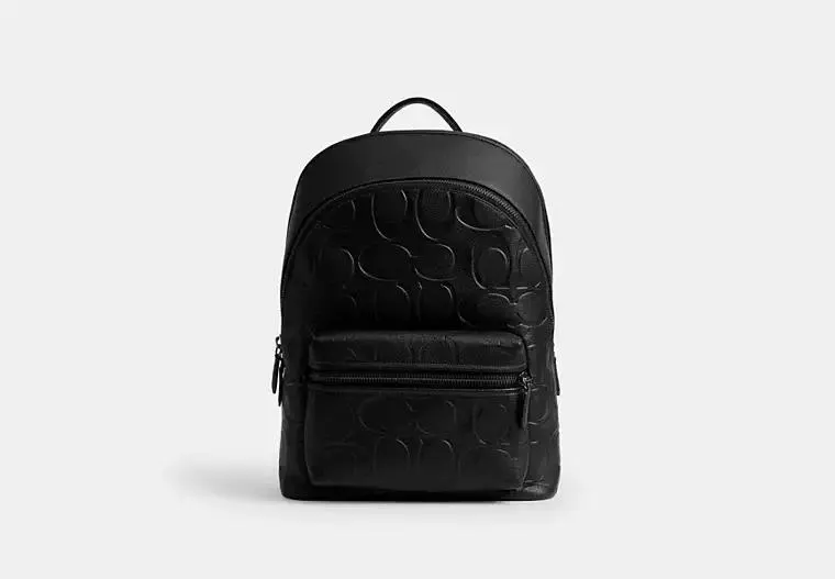 Charter Backpack In Maxi Signature Leather