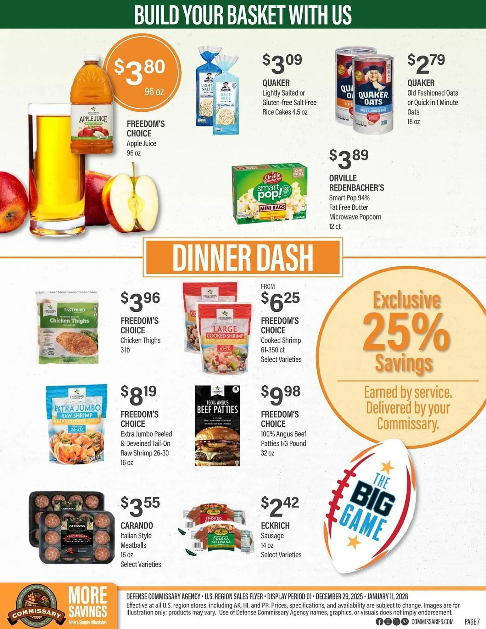 Weekly ad Commissary weekly ad from December 29 to January 11 2026 - Page 7