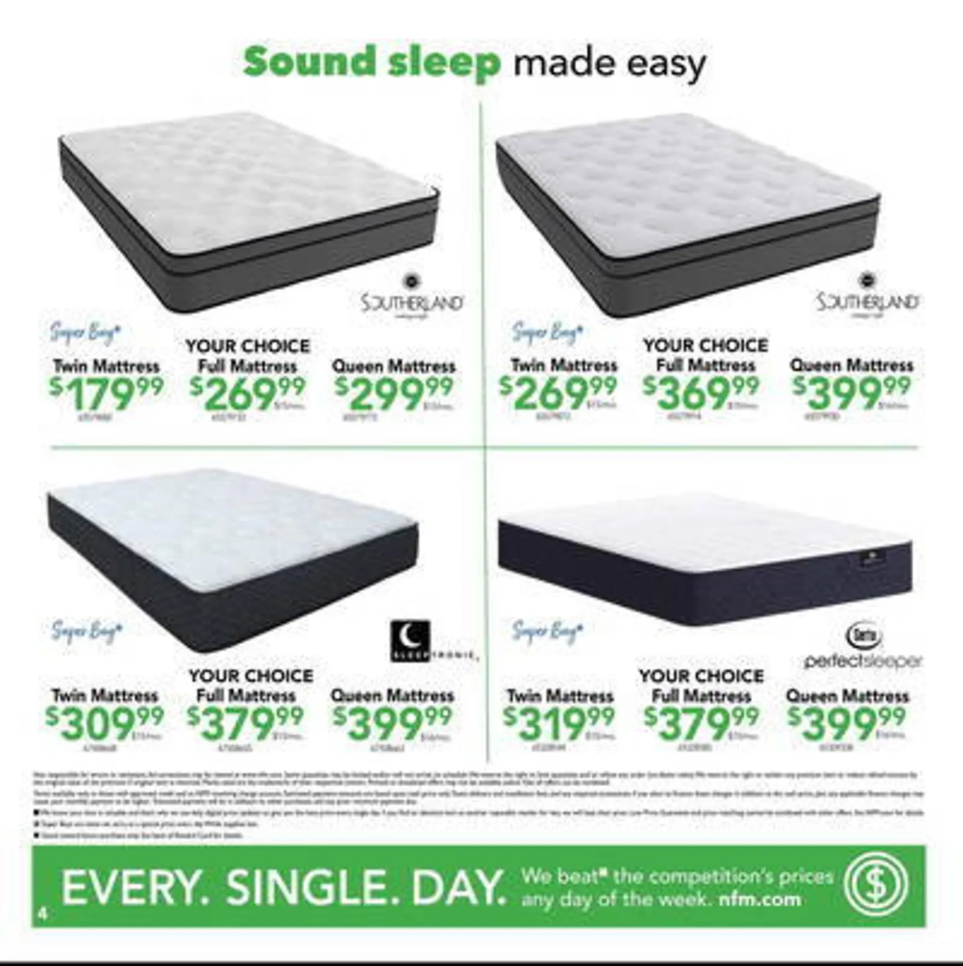 Weekly ad Nebraska Furniture Mart Weekly Ad from April 2 to April 9 2025 - Page 4