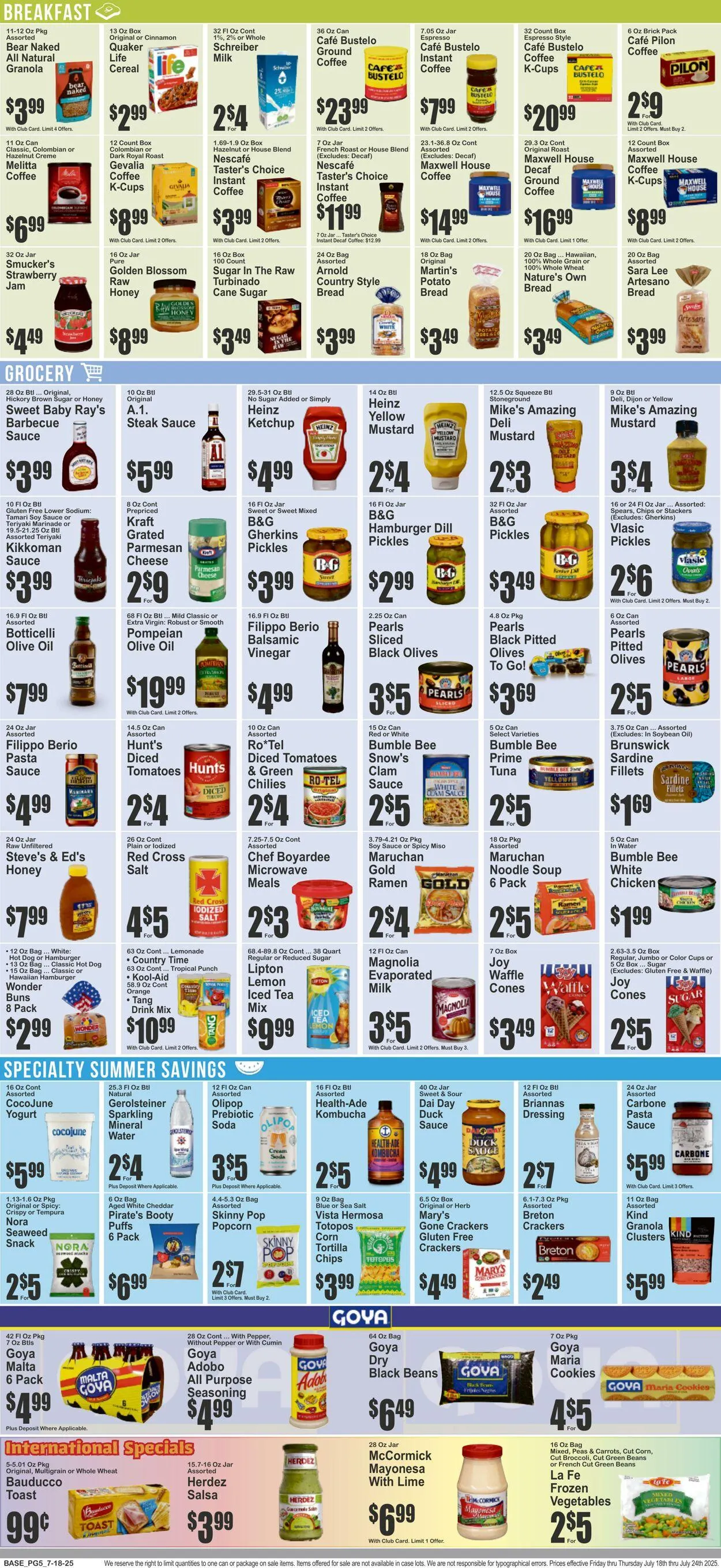 Weekly ad Key Food Current weekly ad from July 25 to July 31 2025 - Page 6