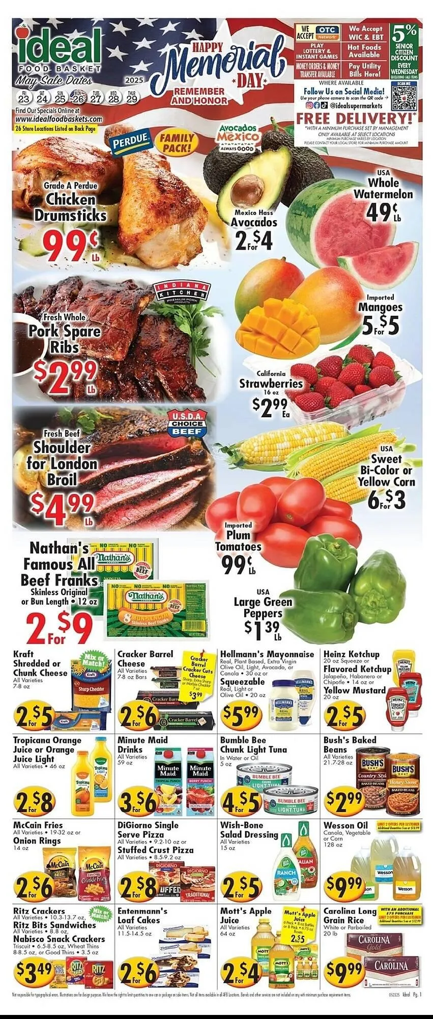 Ideal Food Basket Weekly Ad - 1