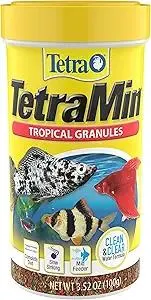 Tetra TetraMin Tropical Granules 3.52 Ounces, Nutritionally Balanced Fish Food