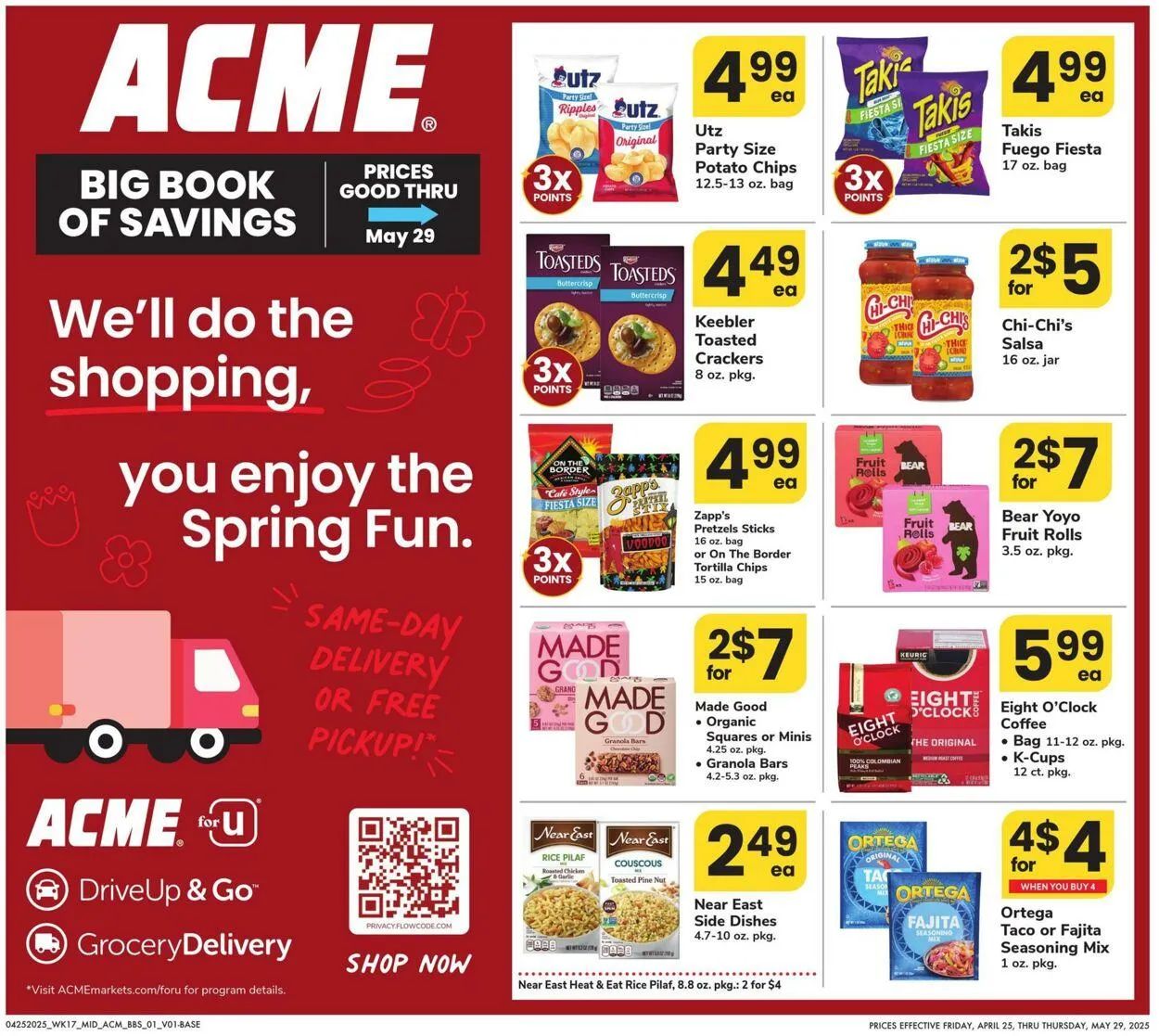Catálogo de Acme Current weekly ad 25 de abril al 29 de mayo 2025 - Página 1