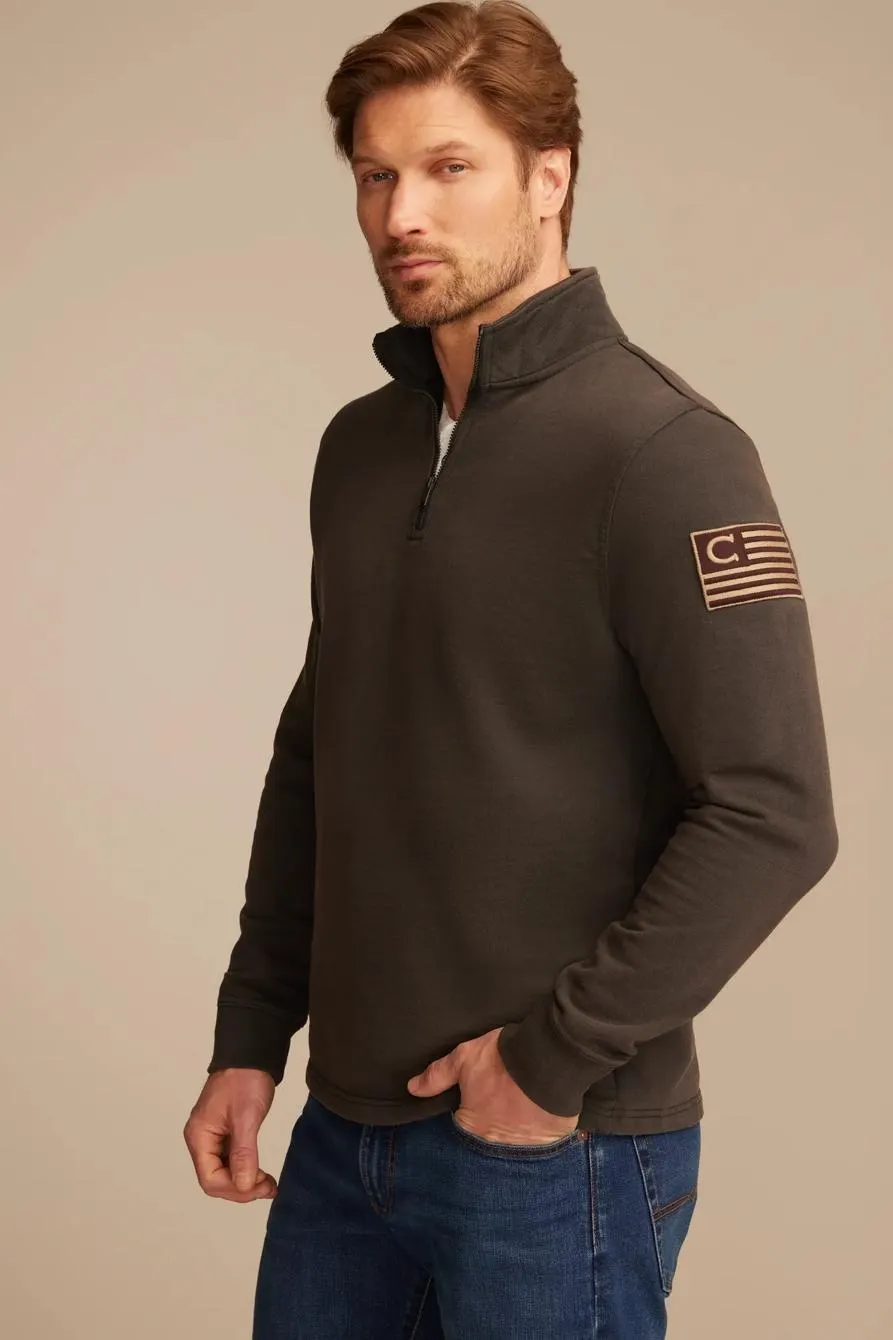 cole hauser quarter zip sweatshirt