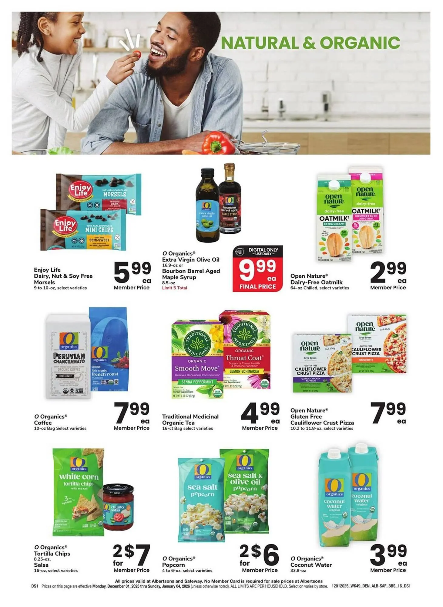Weekly promotion Albertsons weekly ad spanning from December 1 to January 4 2026 - Page 16 for Catalogue 365