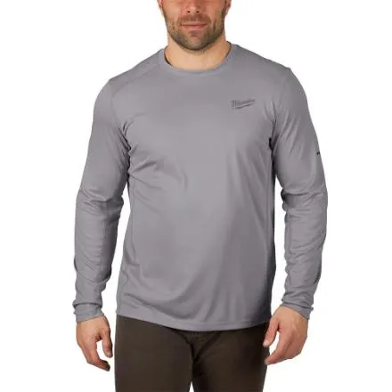 Workskin 415G-2X Men's 2XL, Gray, Light Weight Performance, Long-Sleeve