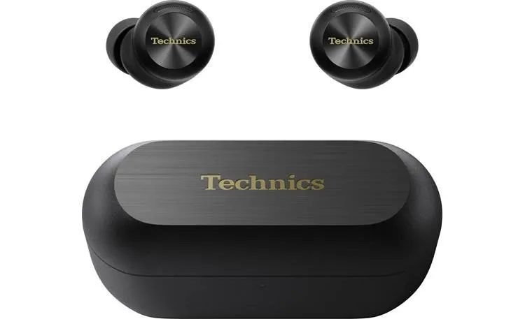 Technics EAH-AZ100 True wireless earbuds with active noise cancellation (Black)