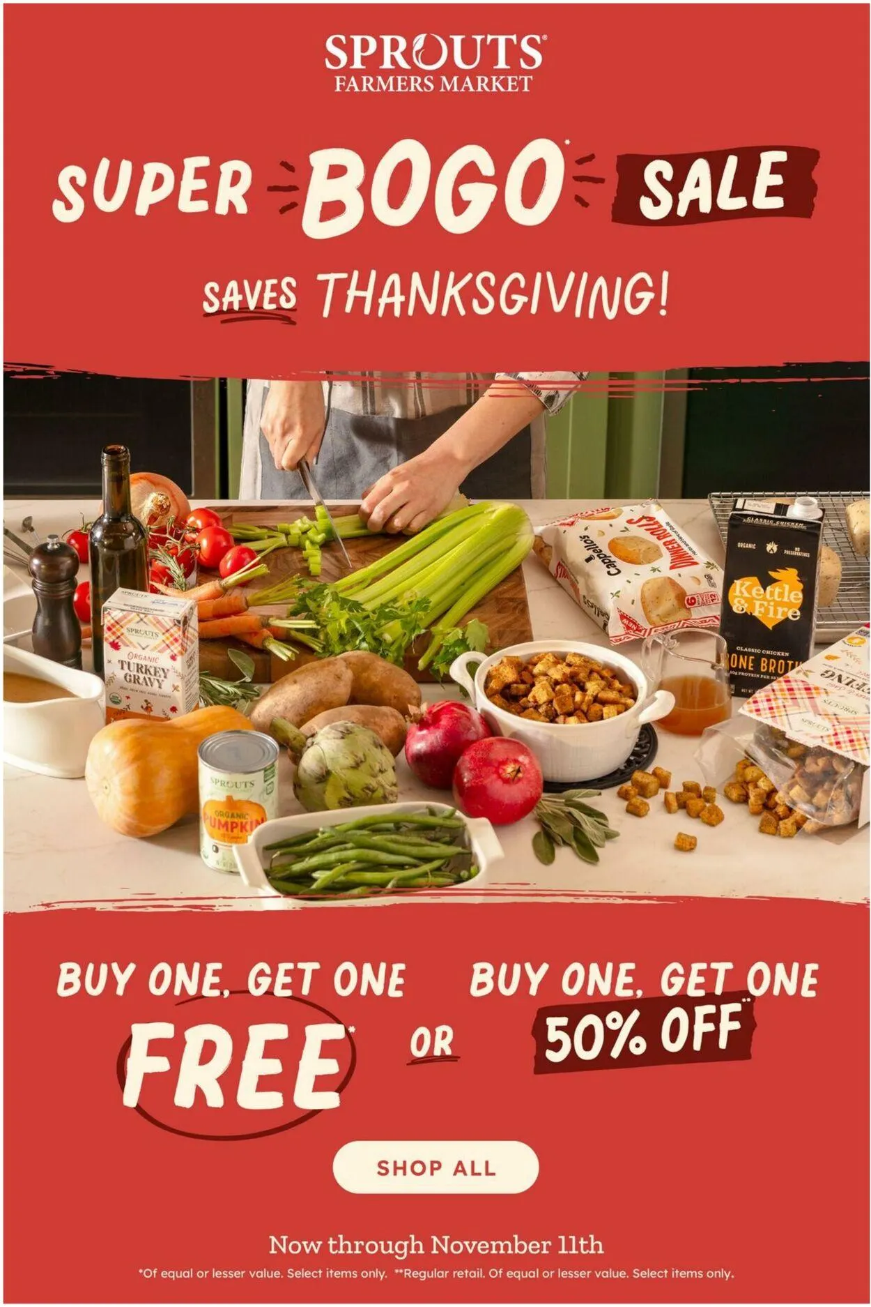 Weekly ad Sprouts Current weekly ad from November 5 to November 11 2025 - Page 1