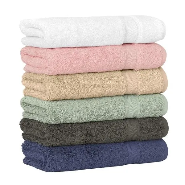 Authentic Hotel Spa Turkish Cotton Hand Towels (Set of 4)