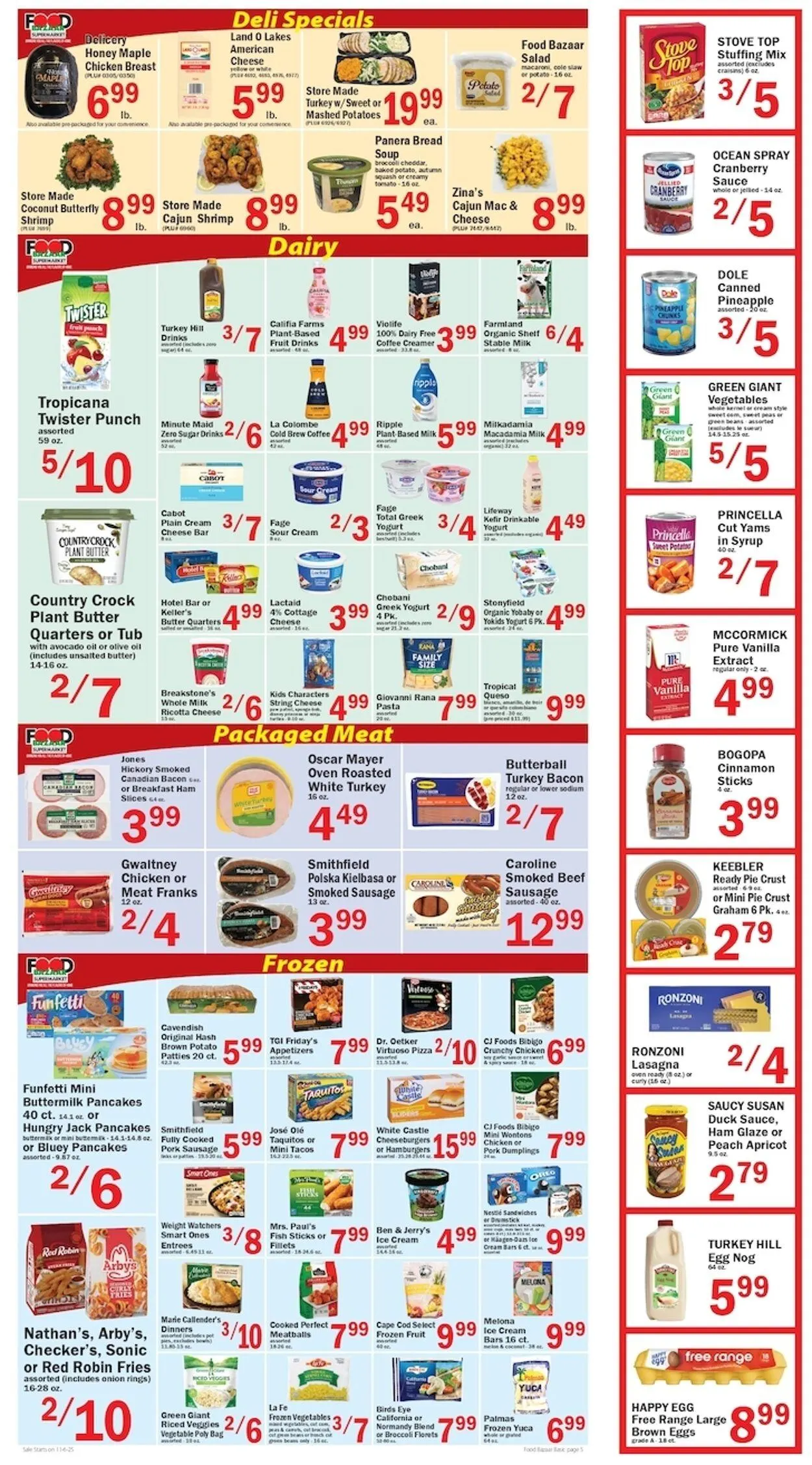 Catálogo de Food Bazaar Current weekly ad 6 de noviembre al 12 de noviembre 2025 - Página 5