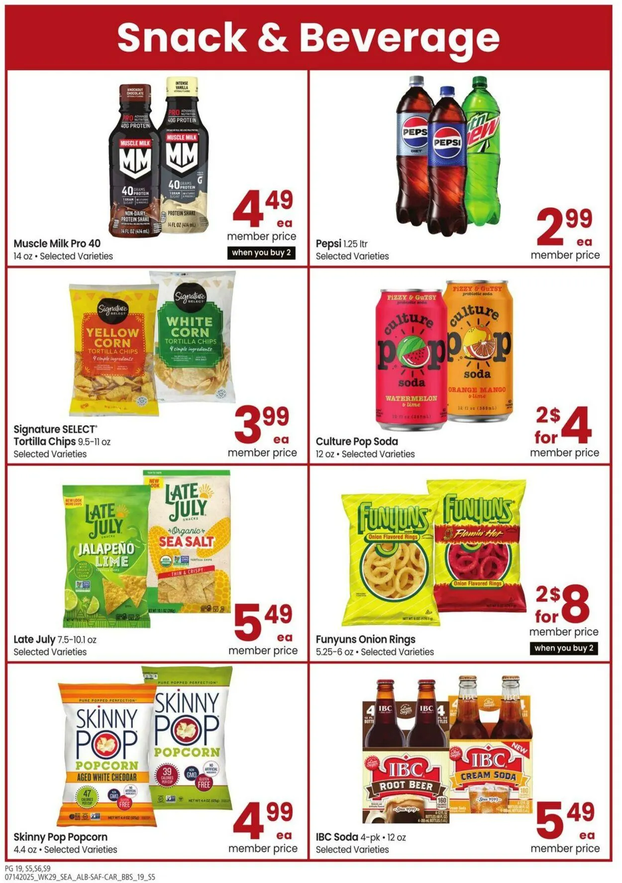 Weekly ad Carrs from July 14 to August 10 2025 - Page 19