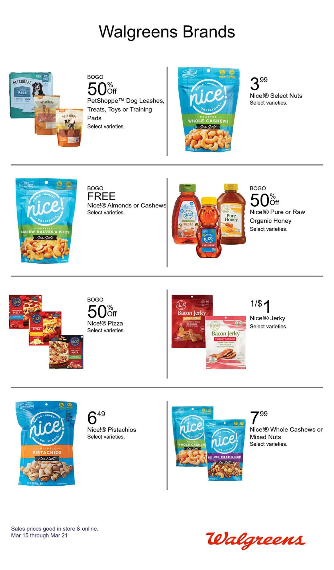 Weekly promotion Walgreens weekly ad spanning from March 15 to March 21 2026 - Page 7 for Catalogue 365
