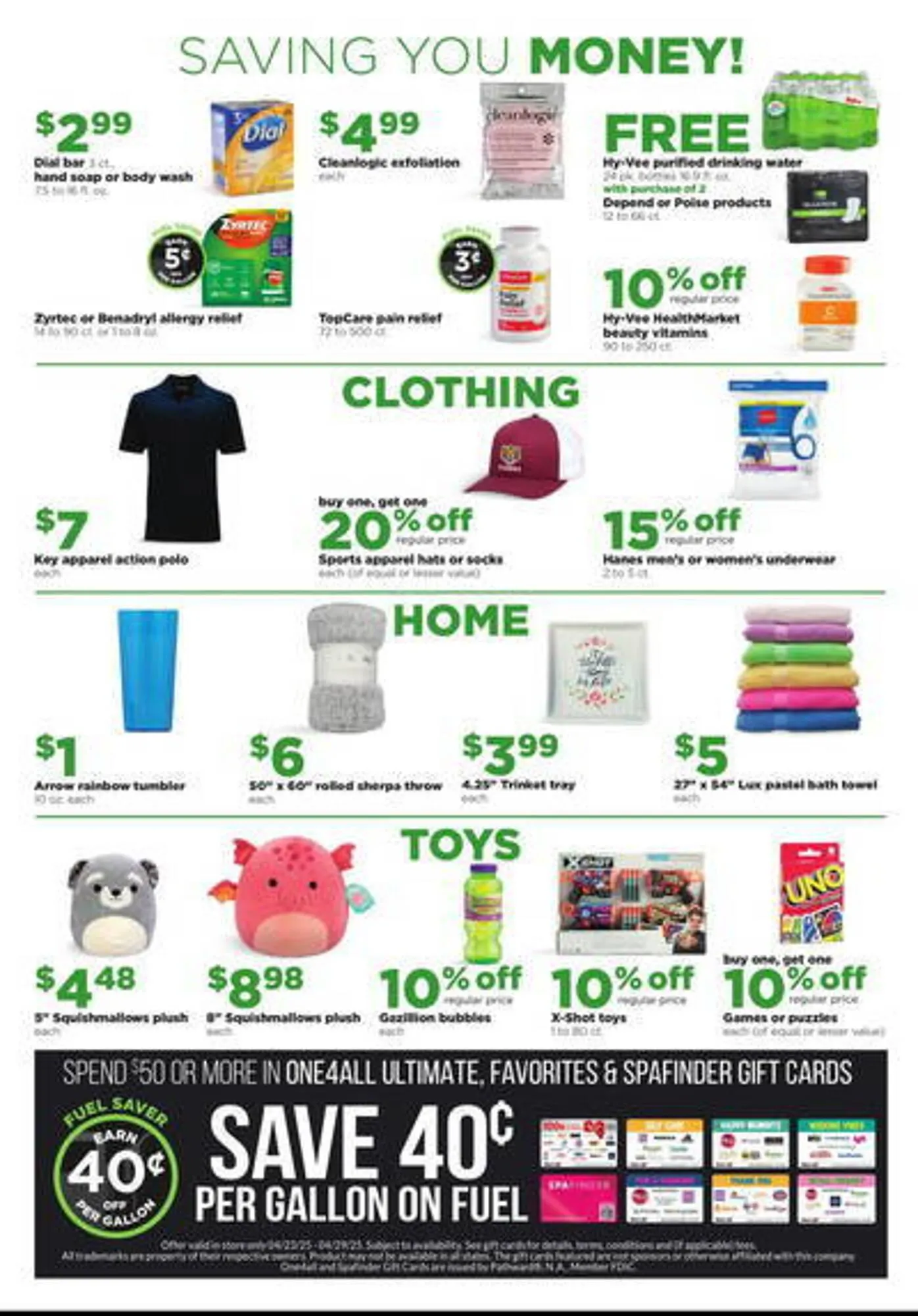 Weekly ad Hy-Vee Weekly Ad from April 23 to April 29 2025 - Page 4