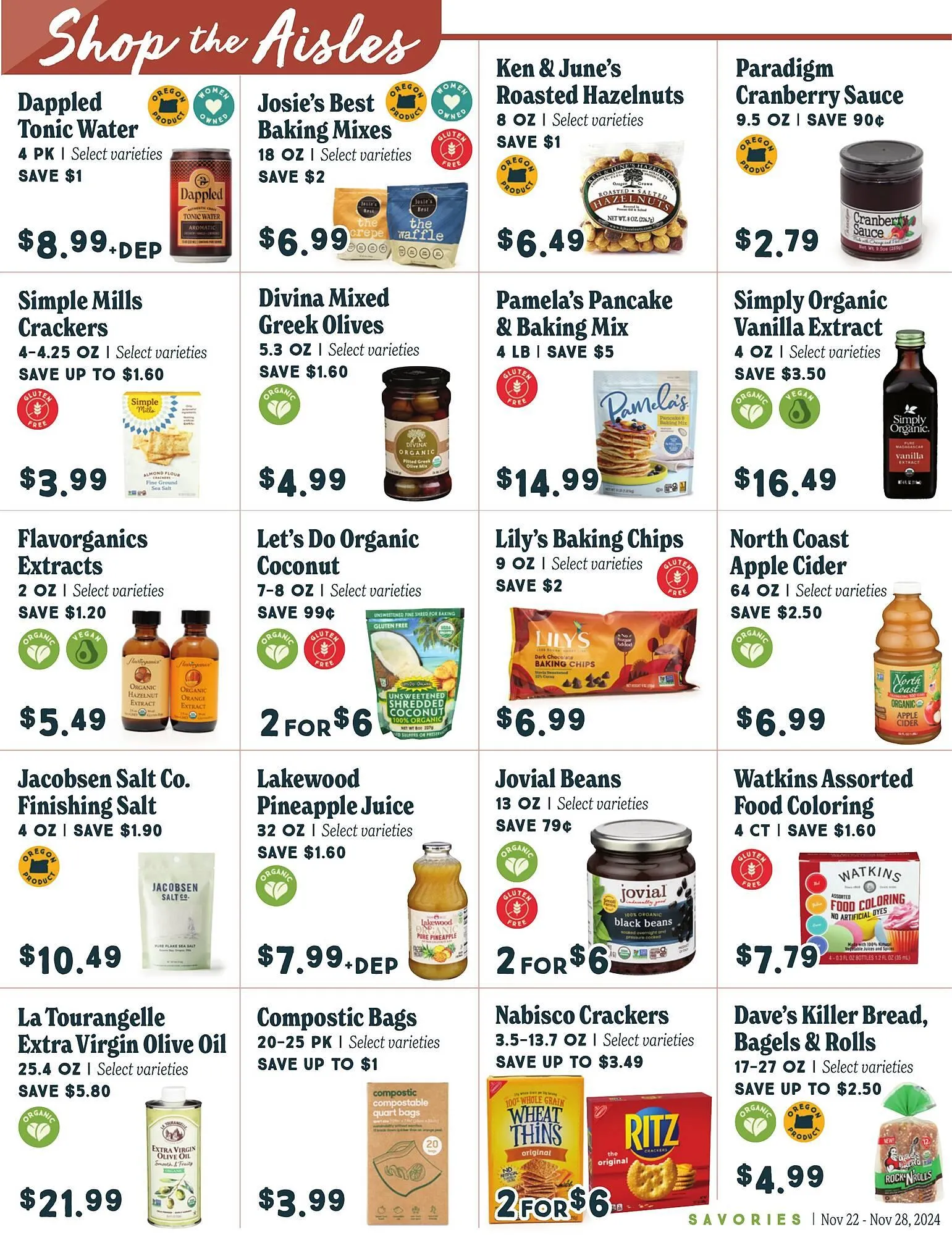 Weekly ad Market of Choice ad from November 22 to November 28 2024 - Page 9
