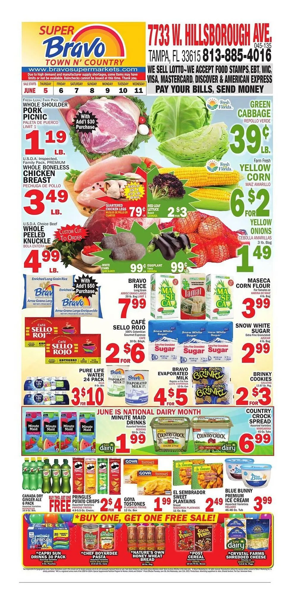Weekly ad Bravo Supermarkets Weekly Ad from June 5 to June 11 2025 - Page 1