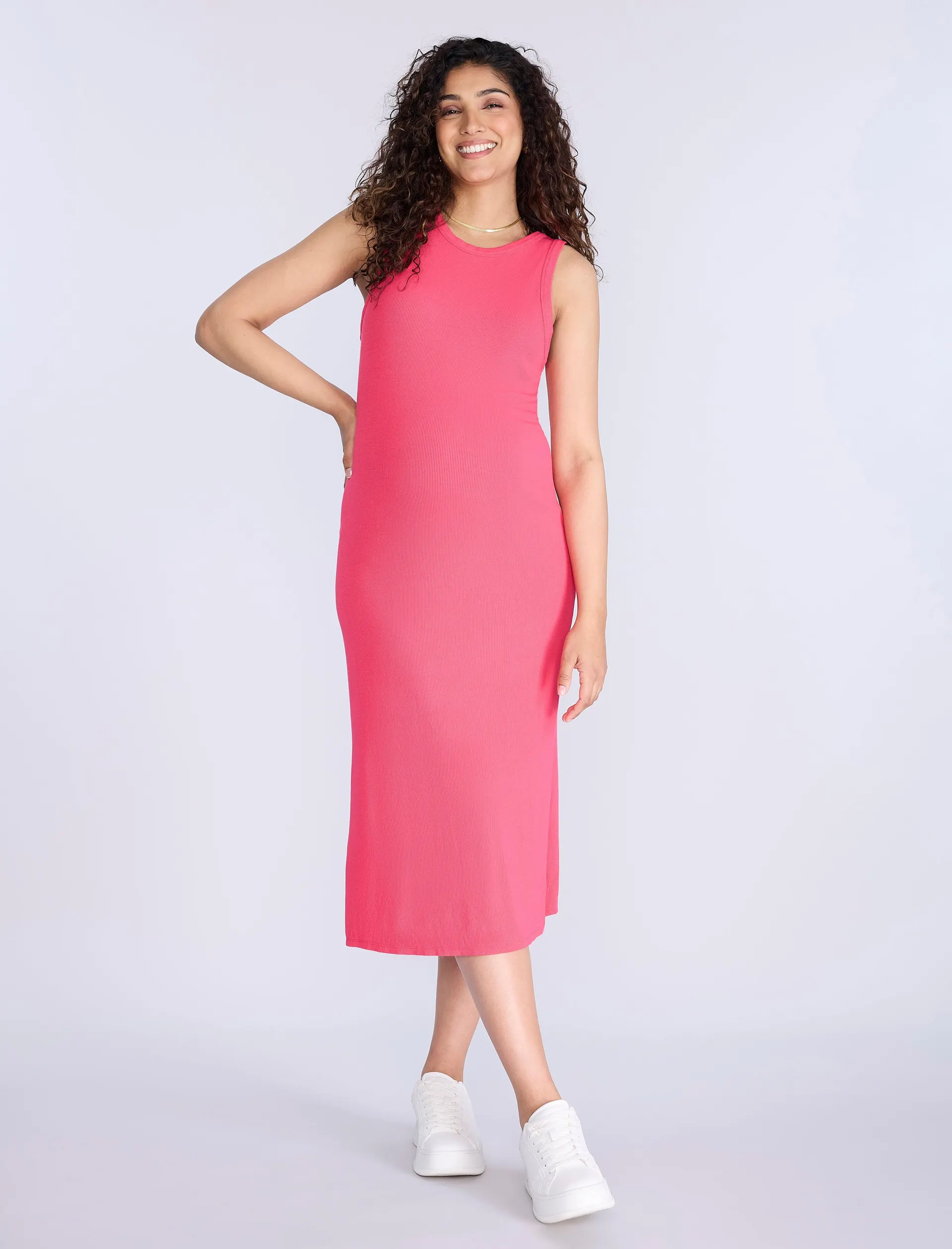 Racerback Tank Midi Dress