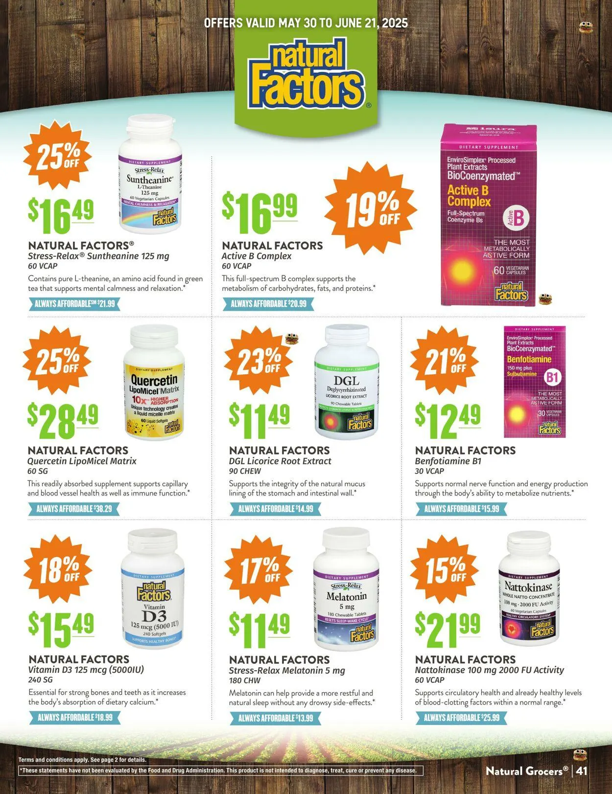 Weekly ad Natural Grocers from June 2 to June 18 2025 - Page 41