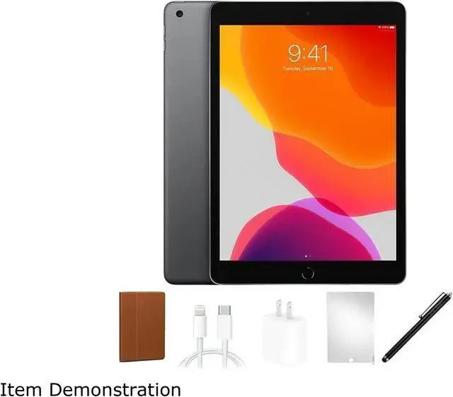 Apple iPad 7 MW742LL/A 32GB Flash Storage 10.2" 2160 x 1620 Tablet PC (Wi-Fi) Space Gray