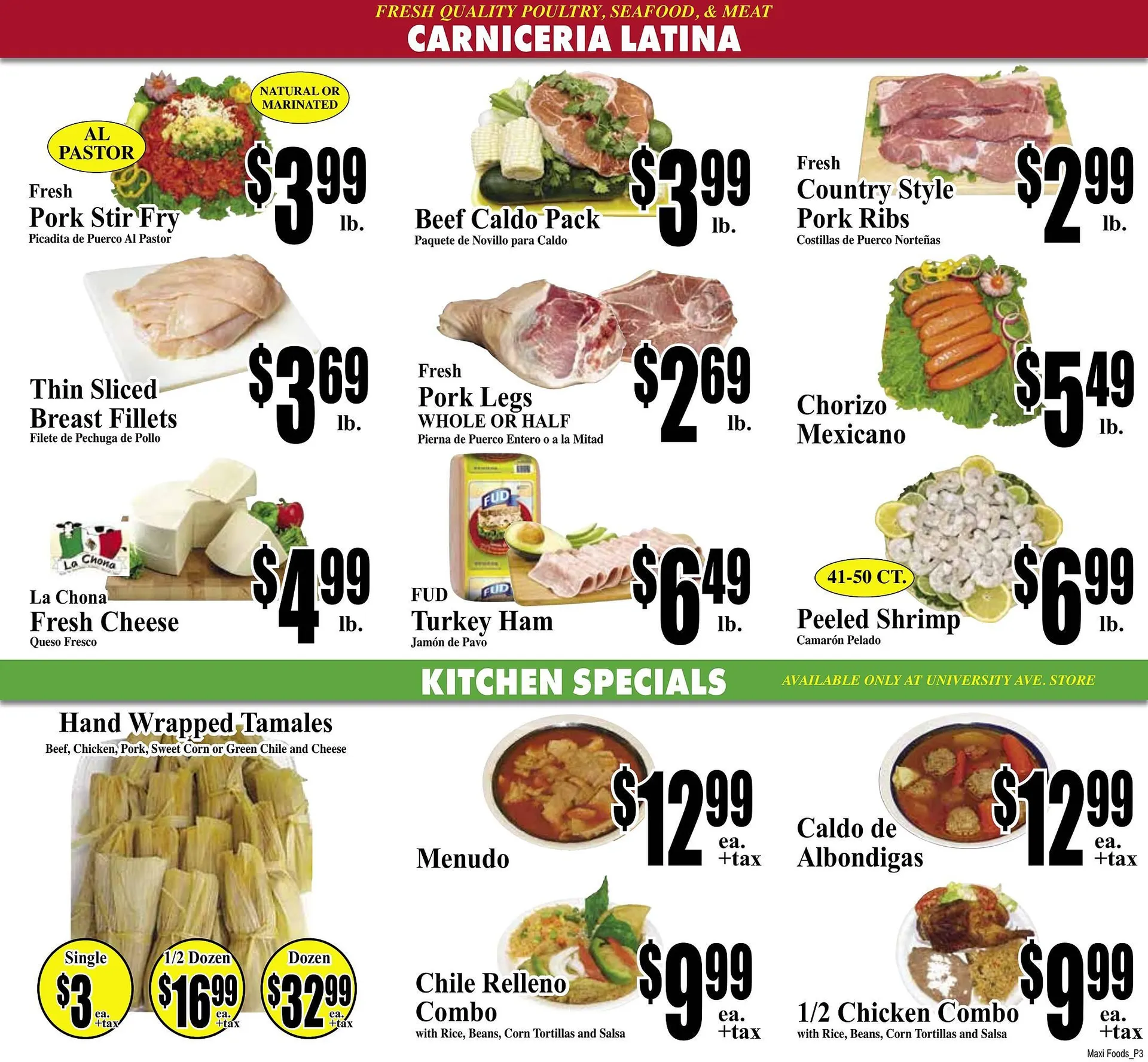 Weekly ad Maxi Foods Weekly Ad from October 30 to November 5 2024 - Page 3