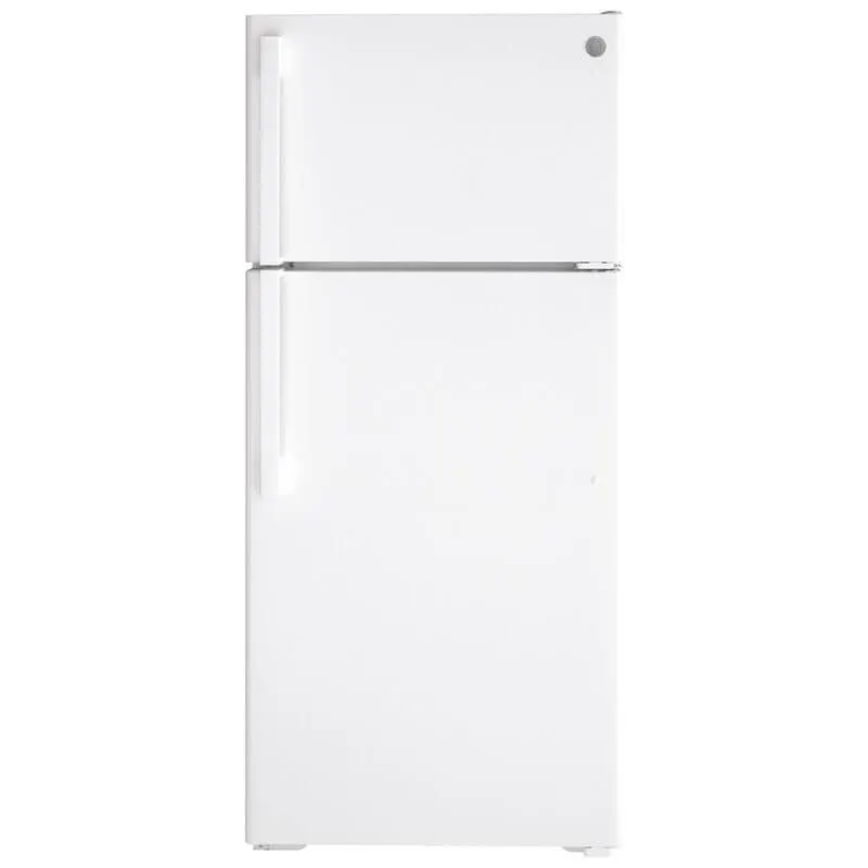 GE 28 in. 16.6 cu. ft. Top Freezer Refrigerator - White