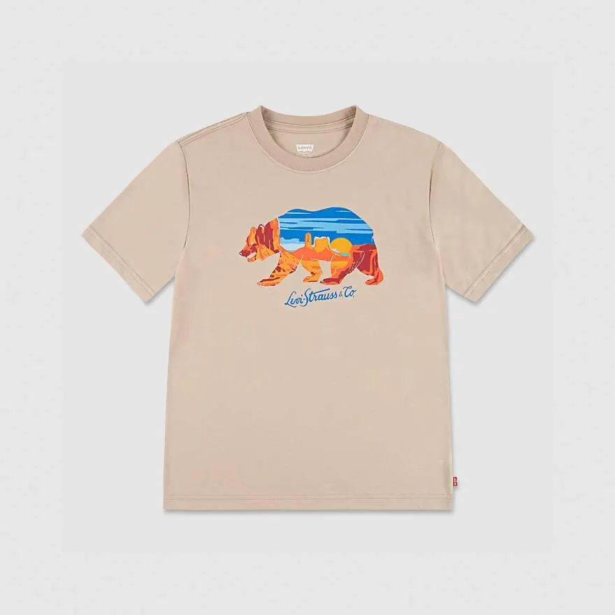 Scenic Bear Tee Big Boys S-xl