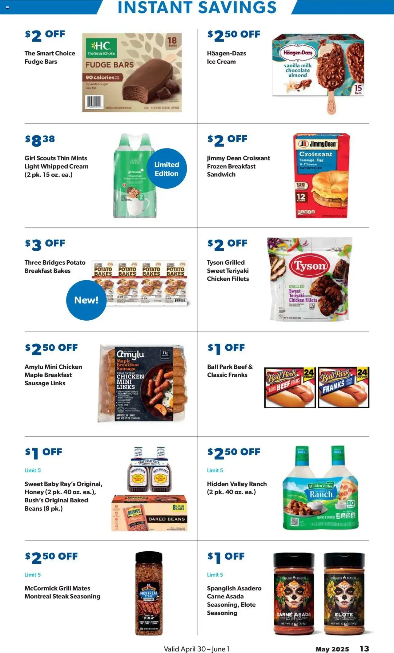 Weekly ad Sam's Club Savings Book May 2025 from April 30 to June 1 2025 - Page 13