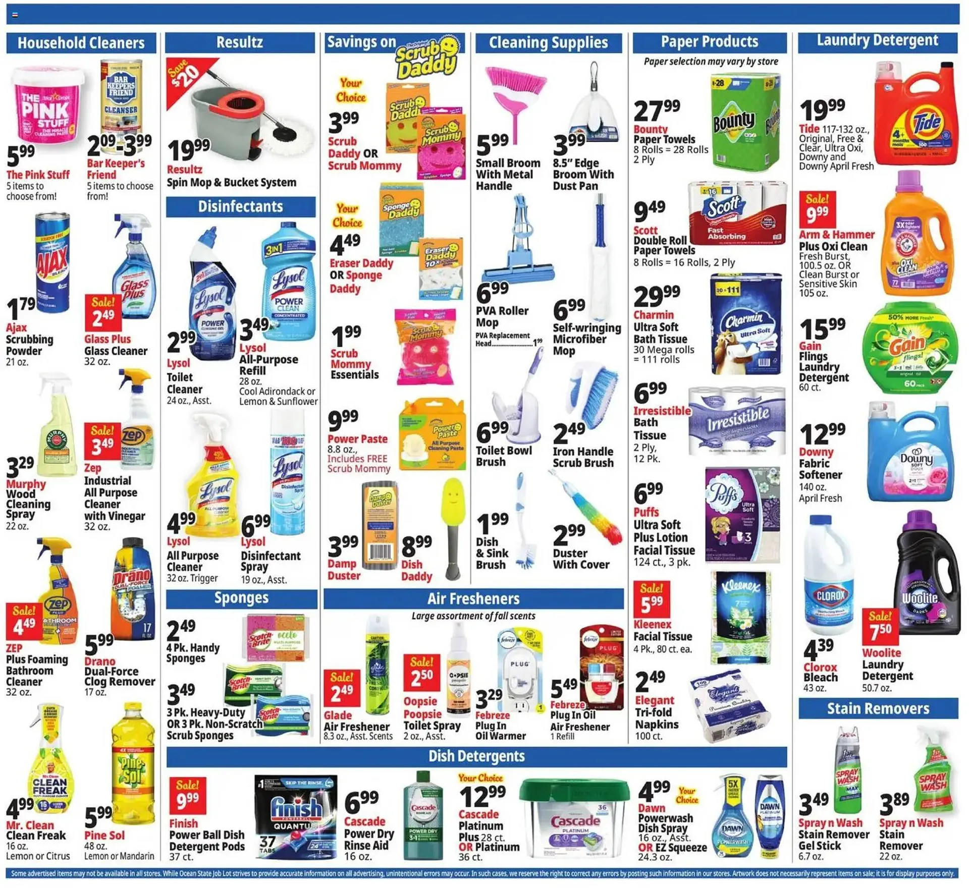 Weekly ad Ocean State Job Lot flyer from October 23 to October 29 2025 - Page 14