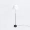 Telescopic Floor Lamp with Fluted Stem, 1950s