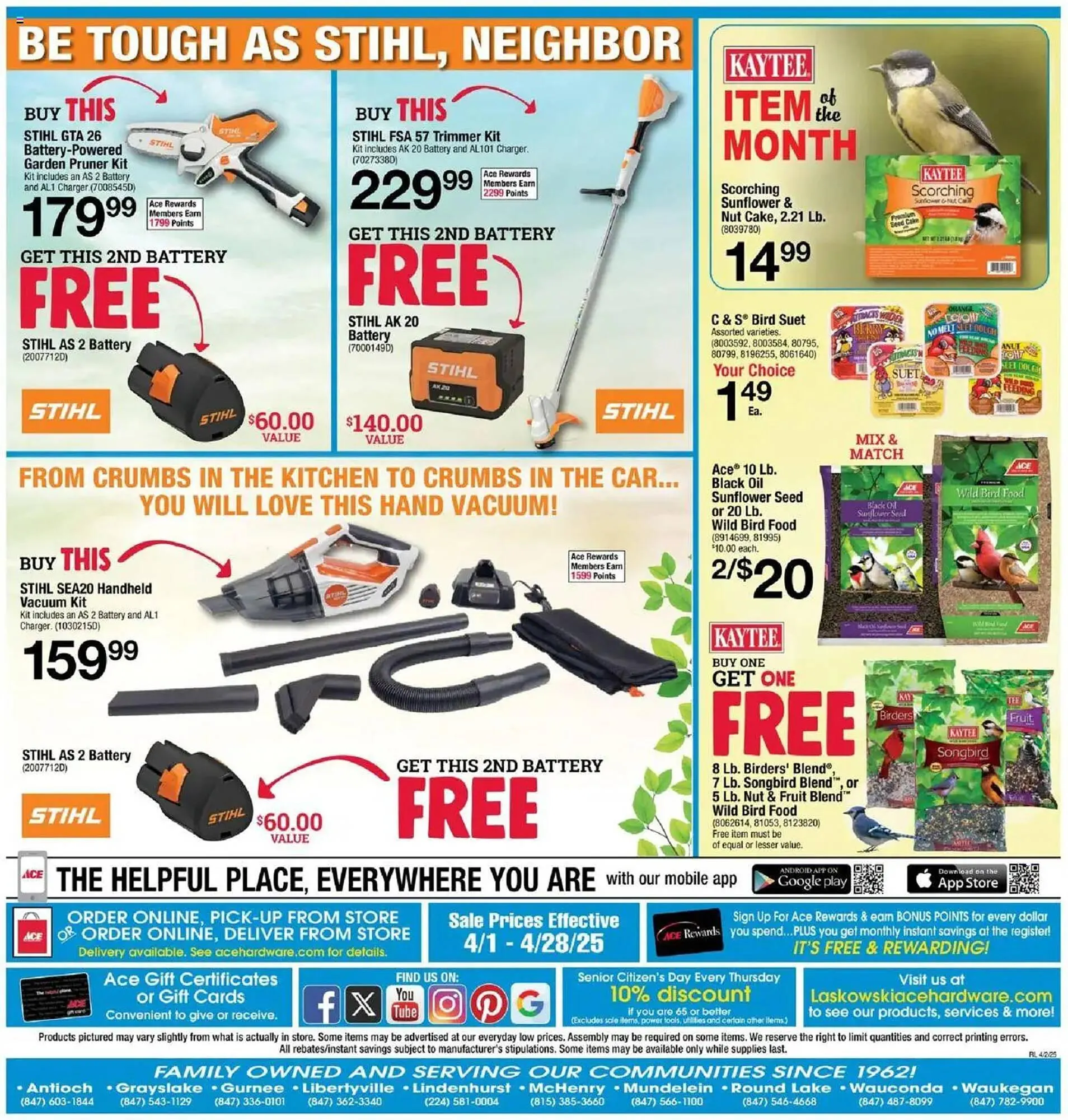 Weekly ad Ace Hardware Weekly Ad from April 1 to April 28 2025 - Page 10