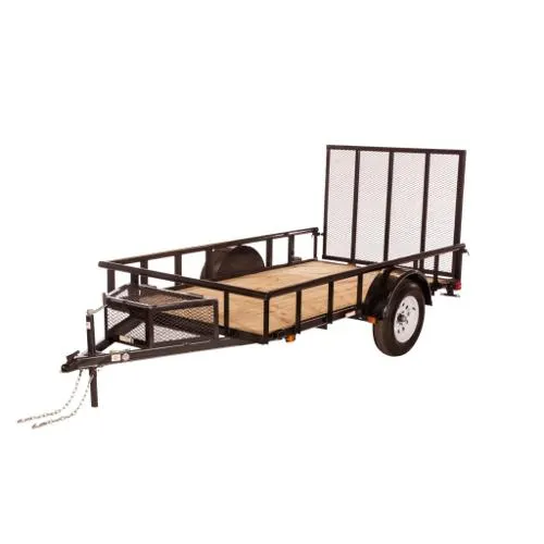 Carry-On 5.5 ft. x 10 ft. Wood Floor Trailer with Ramp Gate