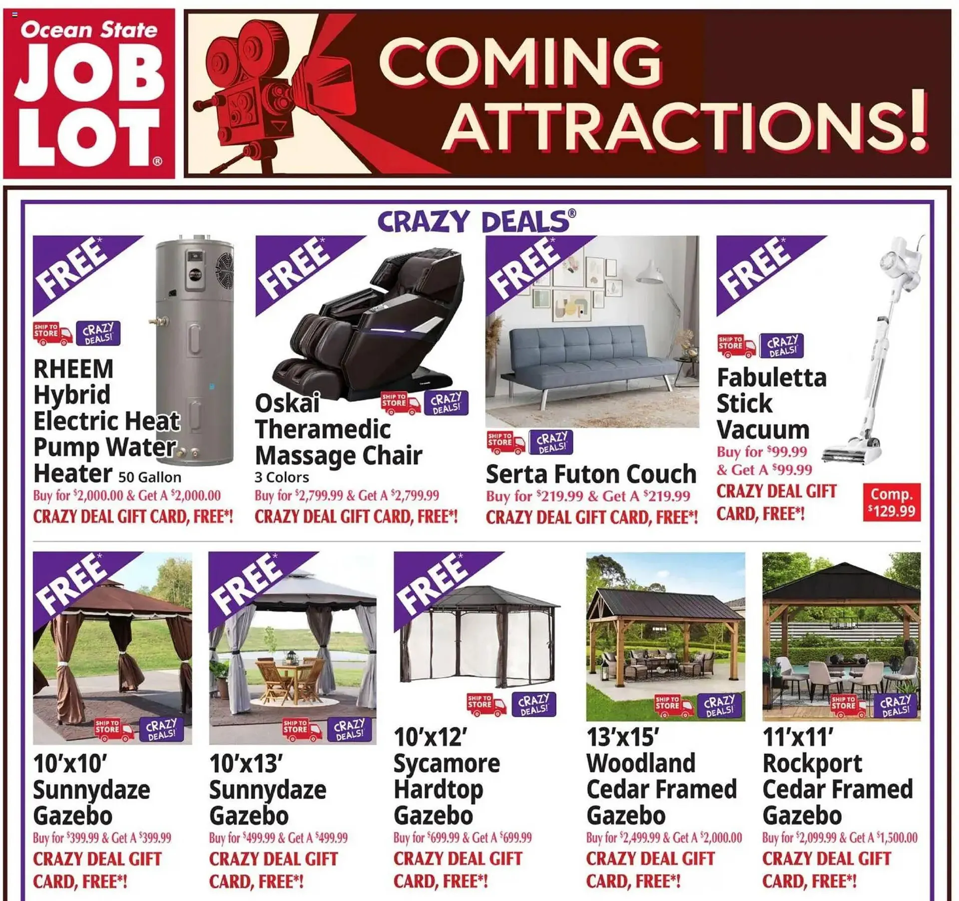 Weekly ad Ocean State Job Lot flyer from March 19 to March 26 2026 - Page 1